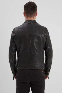 Blouson Homme Daytona Houghton Lamb Ermis Black