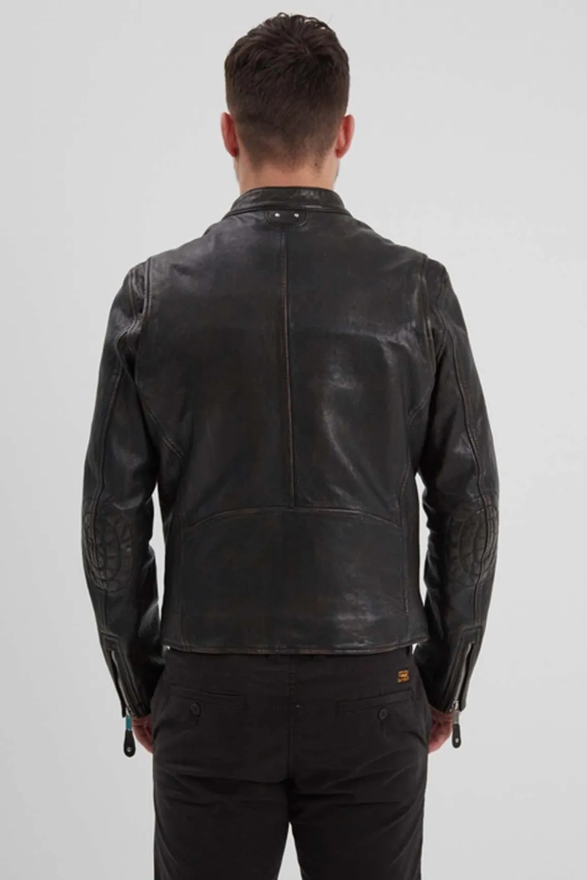 Blouson Homme Daytona Houghton Lamb Ermis Black