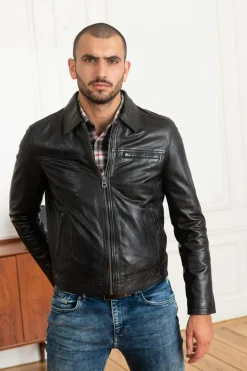 Blouson Homme Daytona Major Sheep Tiger Black