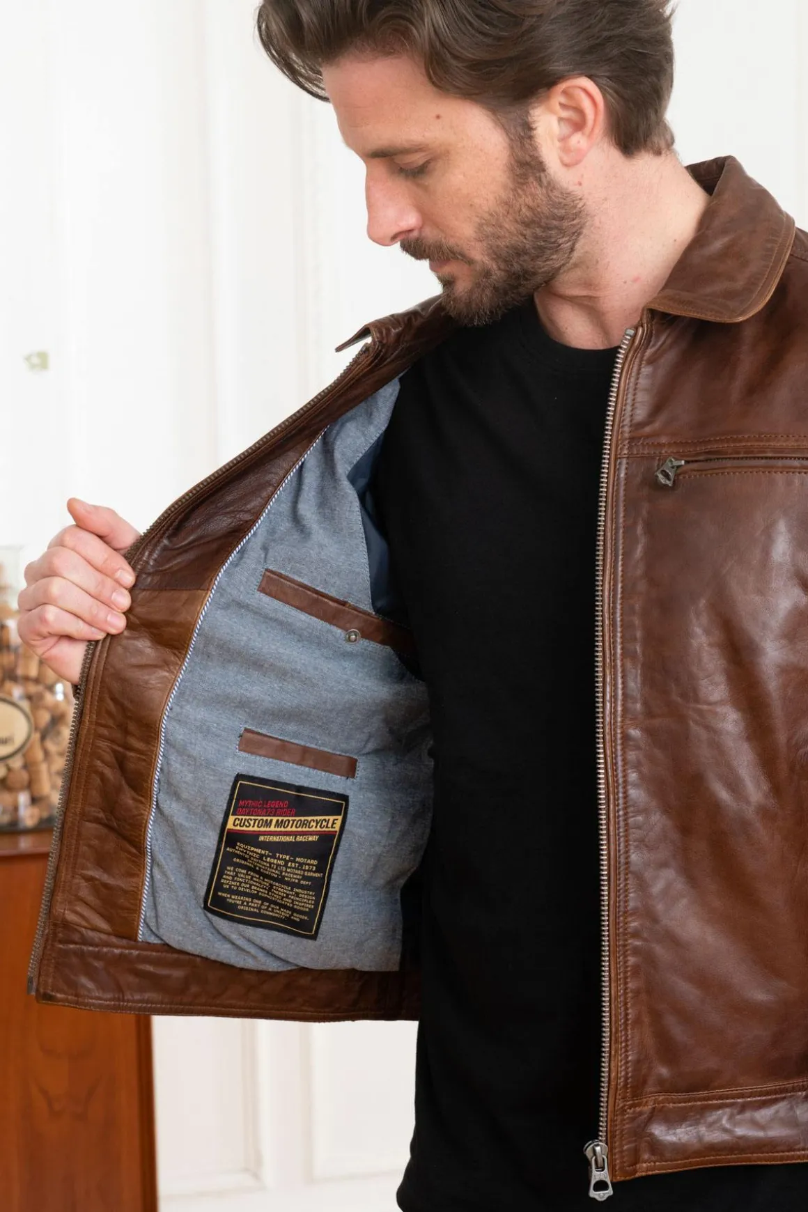 Blouson Homme Daytona Major Sheep Tiger Bison