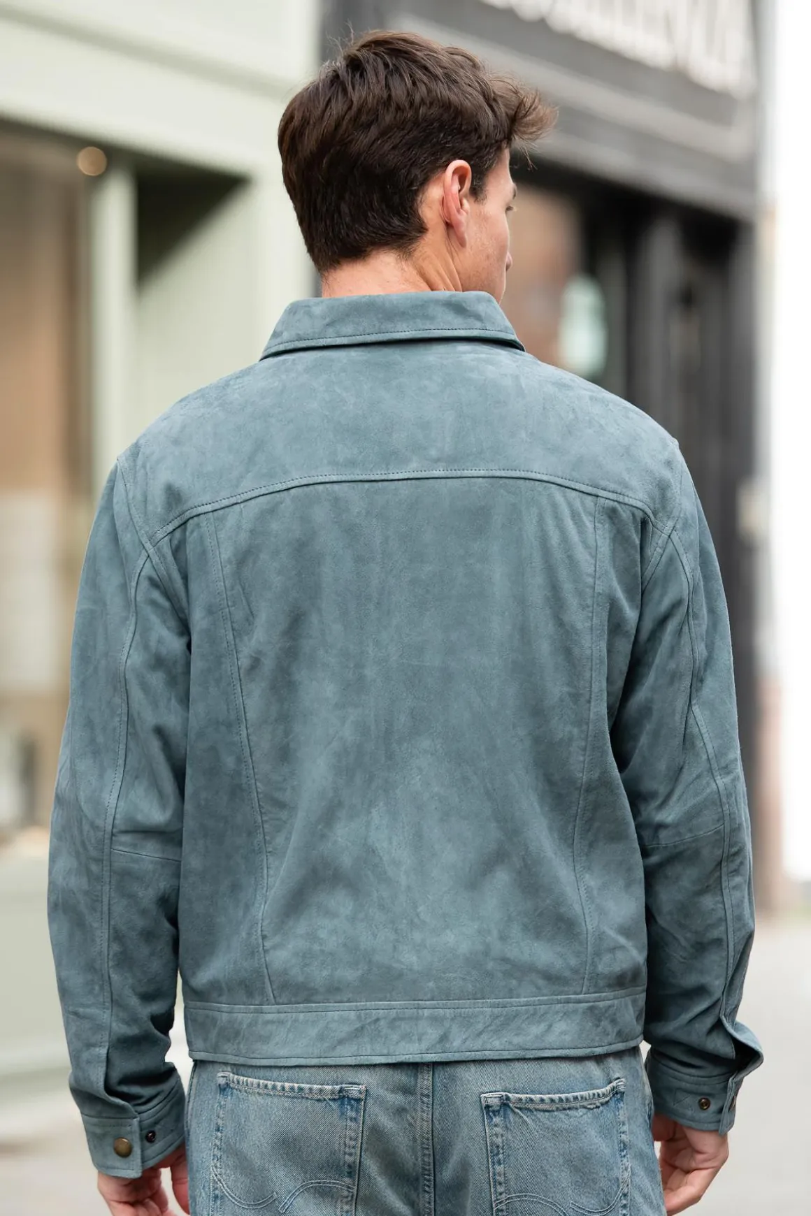 Blouson Homme Daytona Maripula Goat Suede Basalt