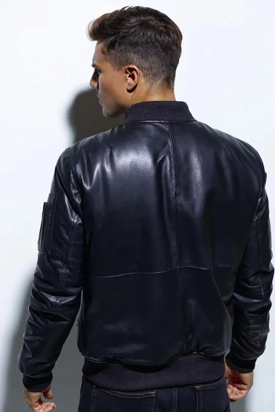 Blouson Homme Daytona Mermoz Lamb Ruby Light Black