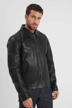 Blouson Homme Daytona Mick Sheep Tiger Black