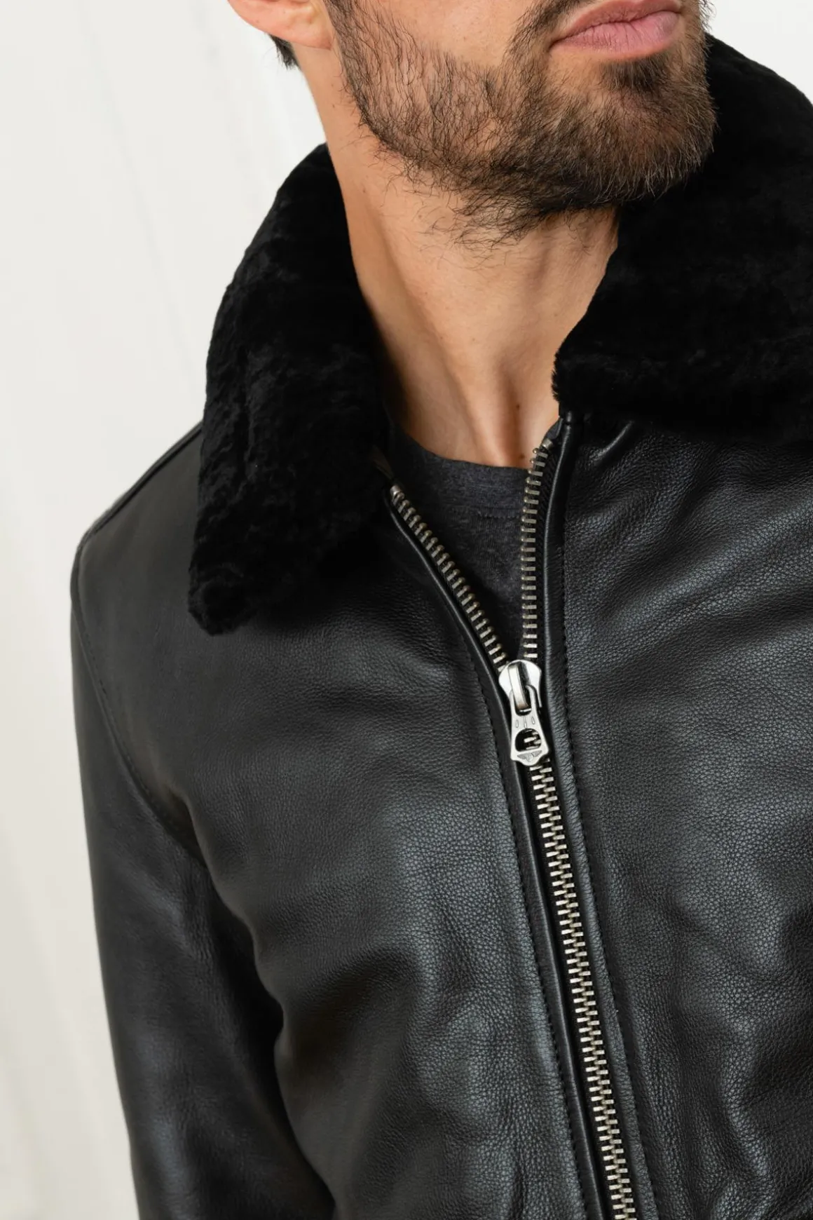 Blouson Homme Daytona Mirage Fur Cow Air Milled Black