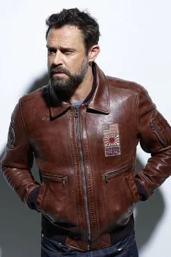 Blouson Homme Daytona Oceanie Sheep Petrol Bison
