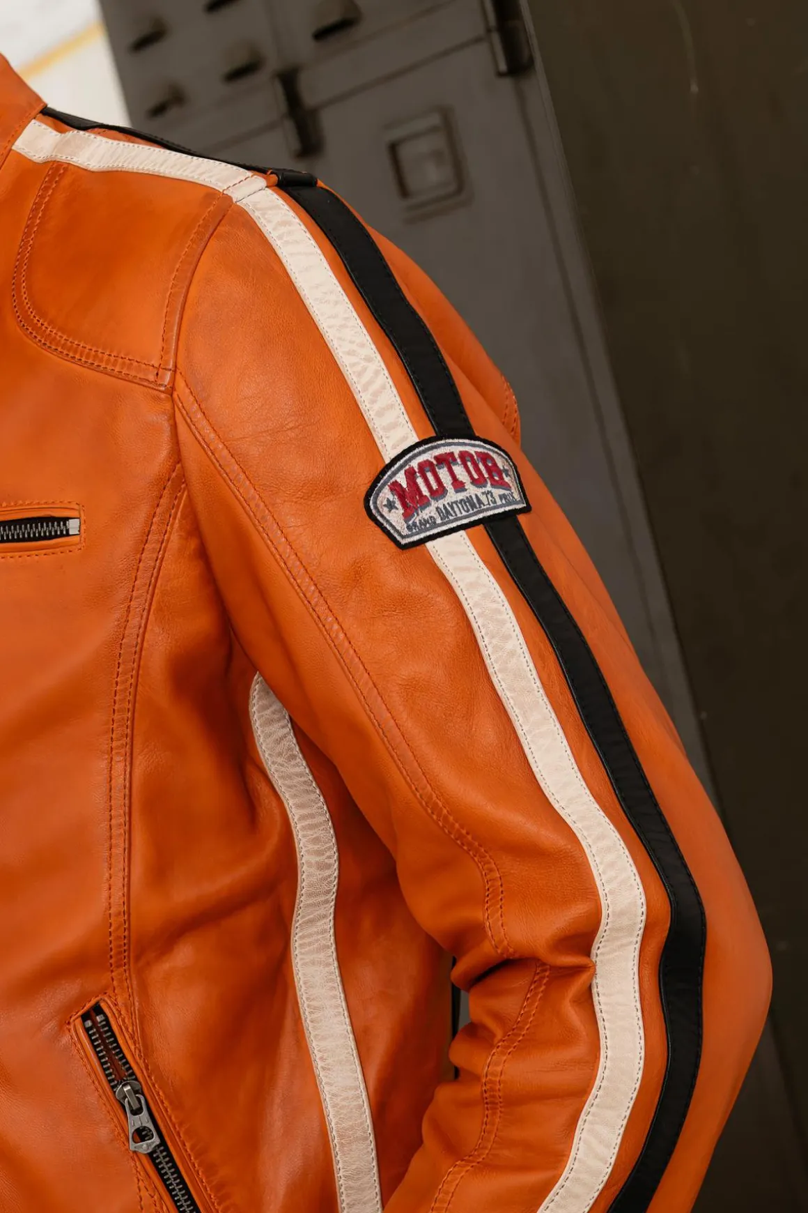 Blouson Homme Daytona Scotty Sheep Atlas Veg Burnt Orange