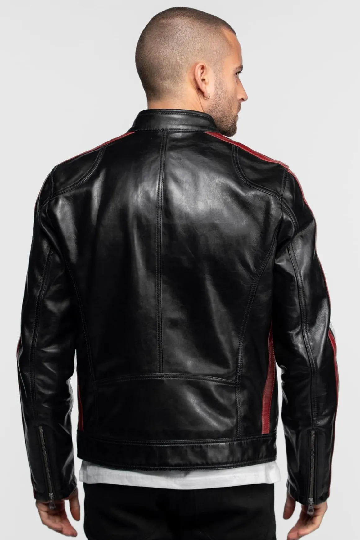 Blouson Homme Daytona Scotty Sheep Atlas Veg Black