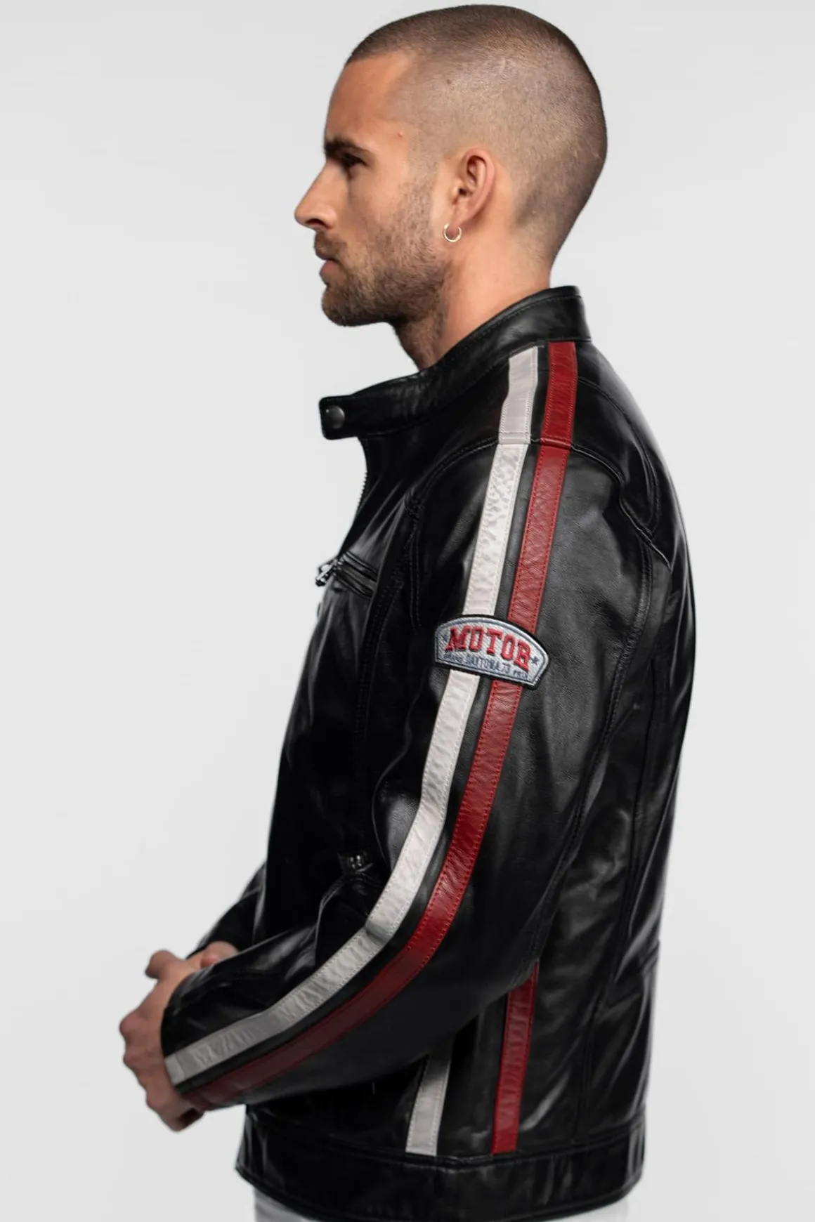 Blouson Homme Daytona Scotty Sheep Atlas Veg Black