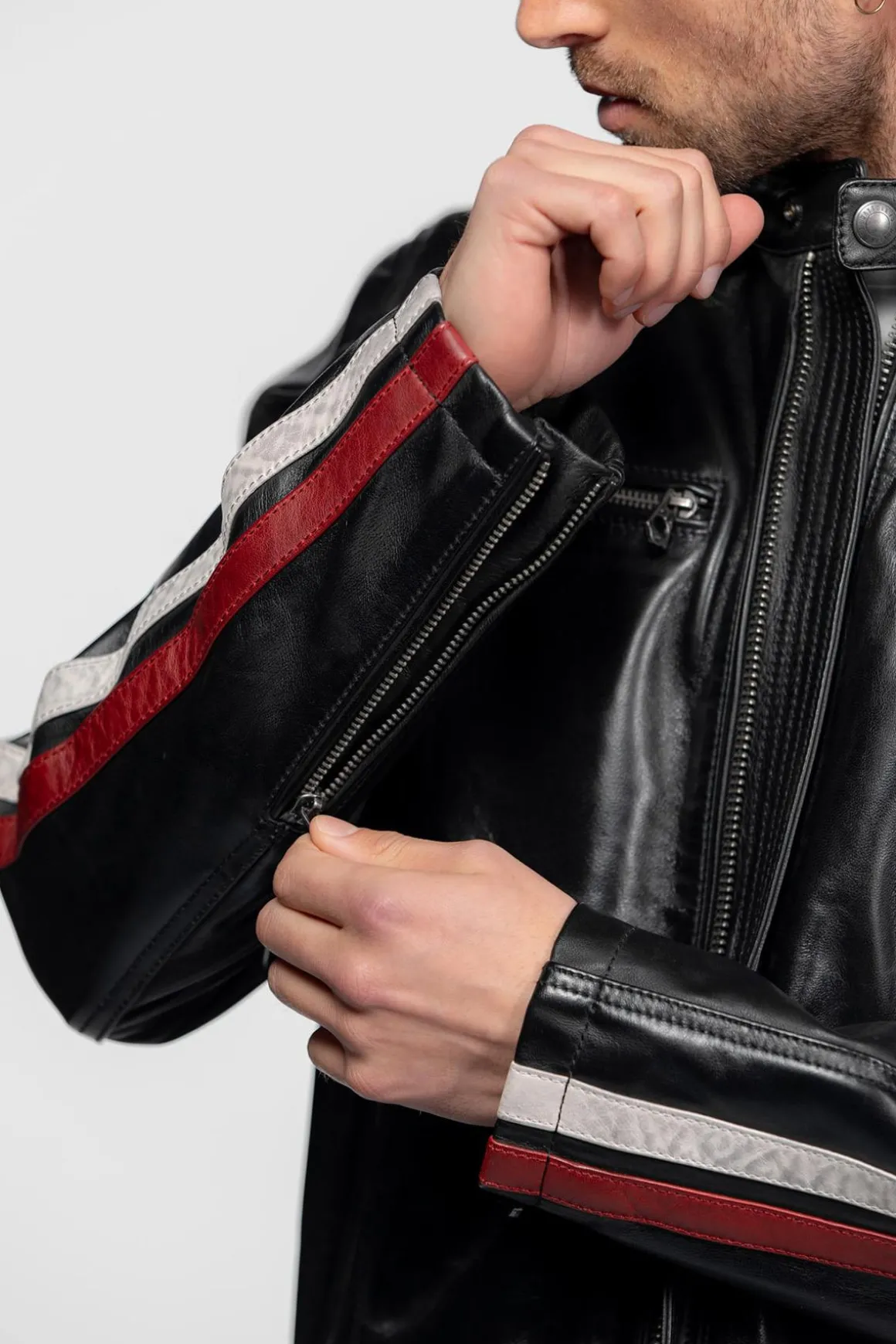 Blouson Homme Daytona Scotty Sheep Atlas Veg Black