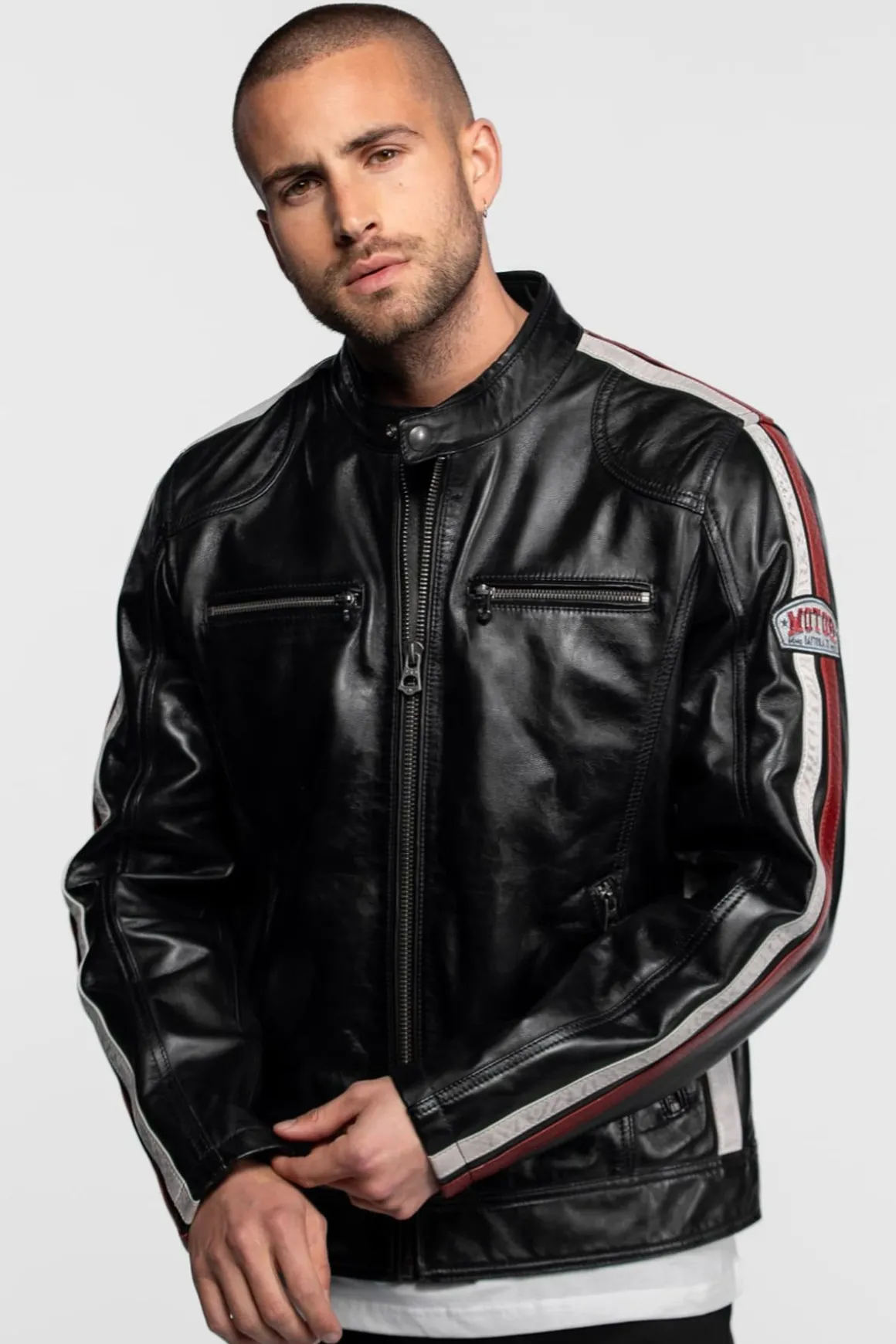 Blouson Homme Daytona Scotty Sheep Atlas Veg Black