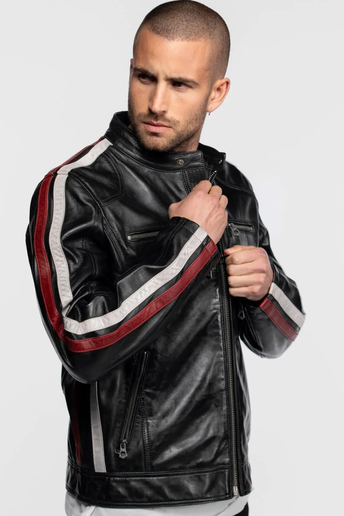 Blouson Homme Daytona Scotty Sheep Atlas Veg Black