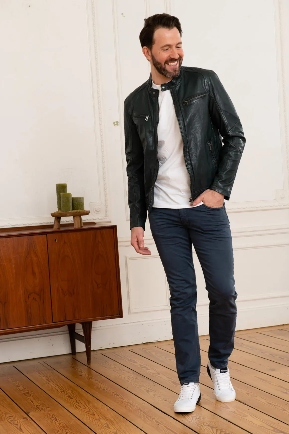 Blouson Homme Daytona Seaborn Lamb Vita Ocean