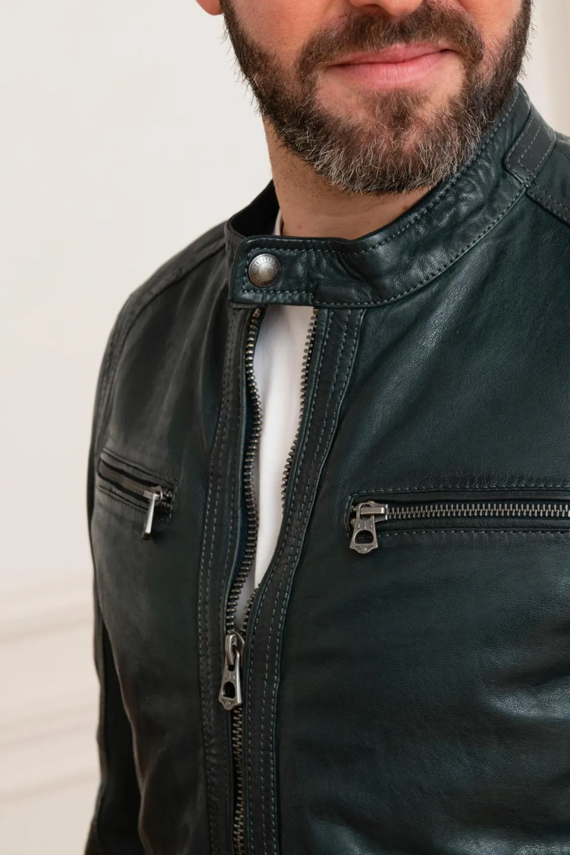 Blouson Homme Daytona Seaborn Lamb Vita Ocean