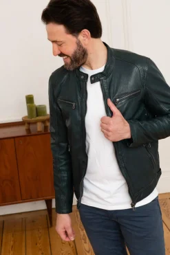 Blouson Homme Daytona Seaborn Lamb Vita Ocean