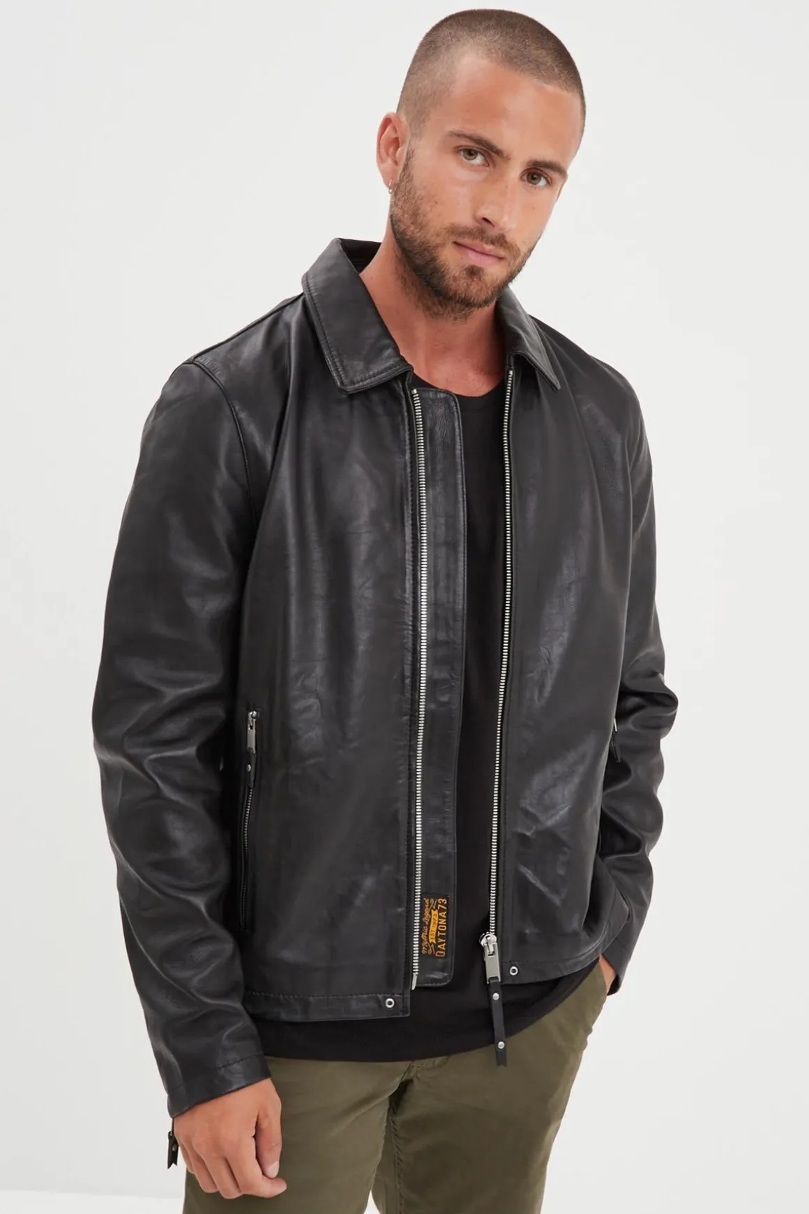Blouson Homme Daytona Simer Sheep Dutti Black