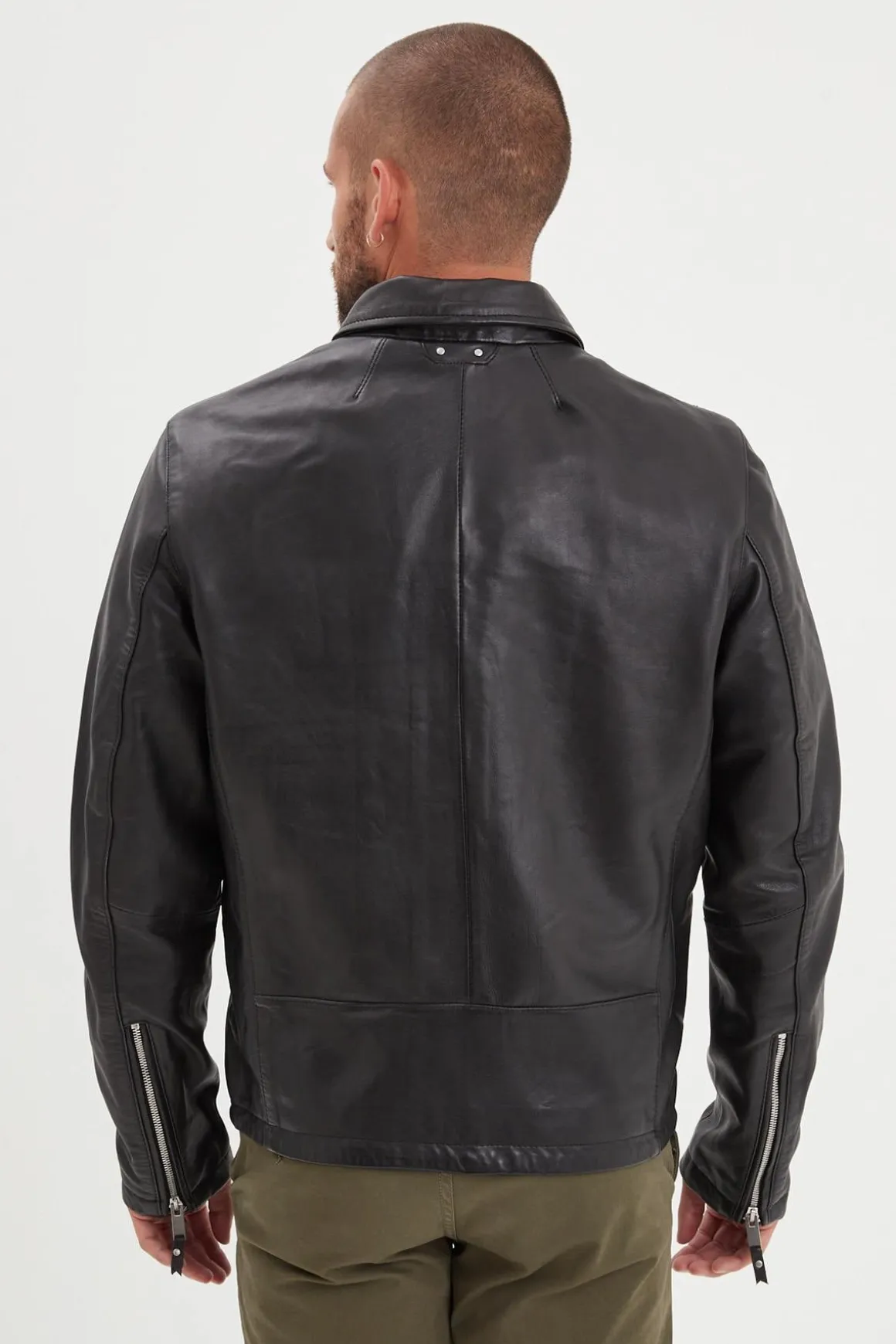 Blouson Homme Daytona Simer Sheep Dutti Black