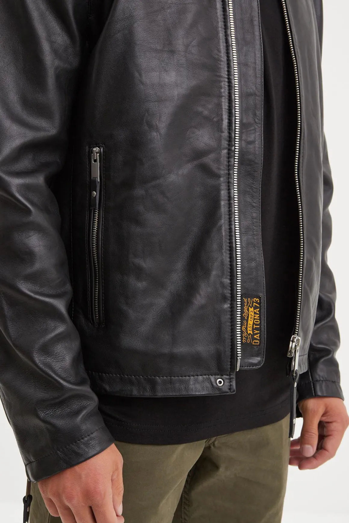 Blouson Homme Daytona Simer Sheep Dutti Black