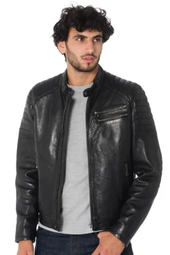 Blouson Homme Daytona Starget Lamb Paolo Black