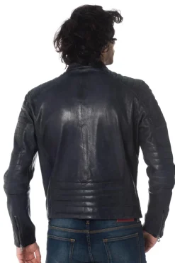 Blouson Homme Daytona Starget Lamb Paolo Midnight Blue