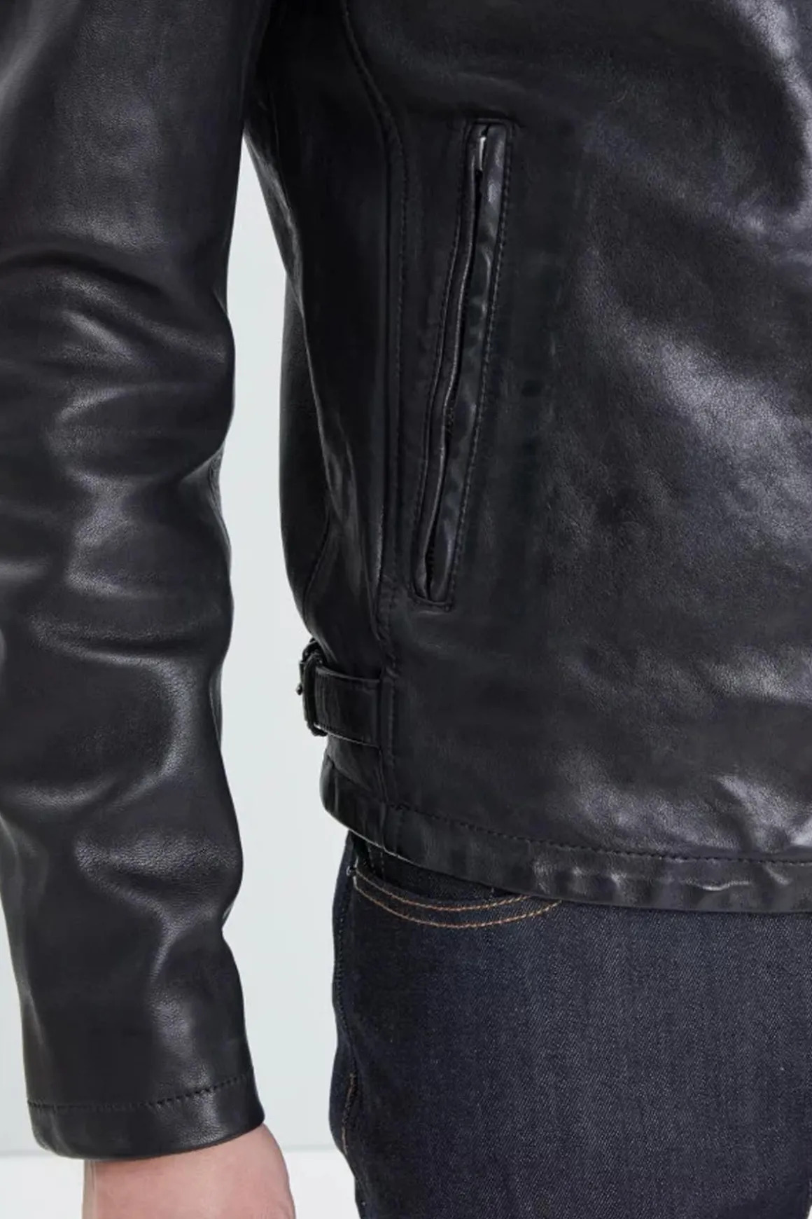 Blouson Homme Daytona Stirling Lamb Paolo Black