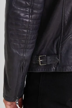 Blouson Homme Daytona Stirling Lamb Paolo Navy Blue