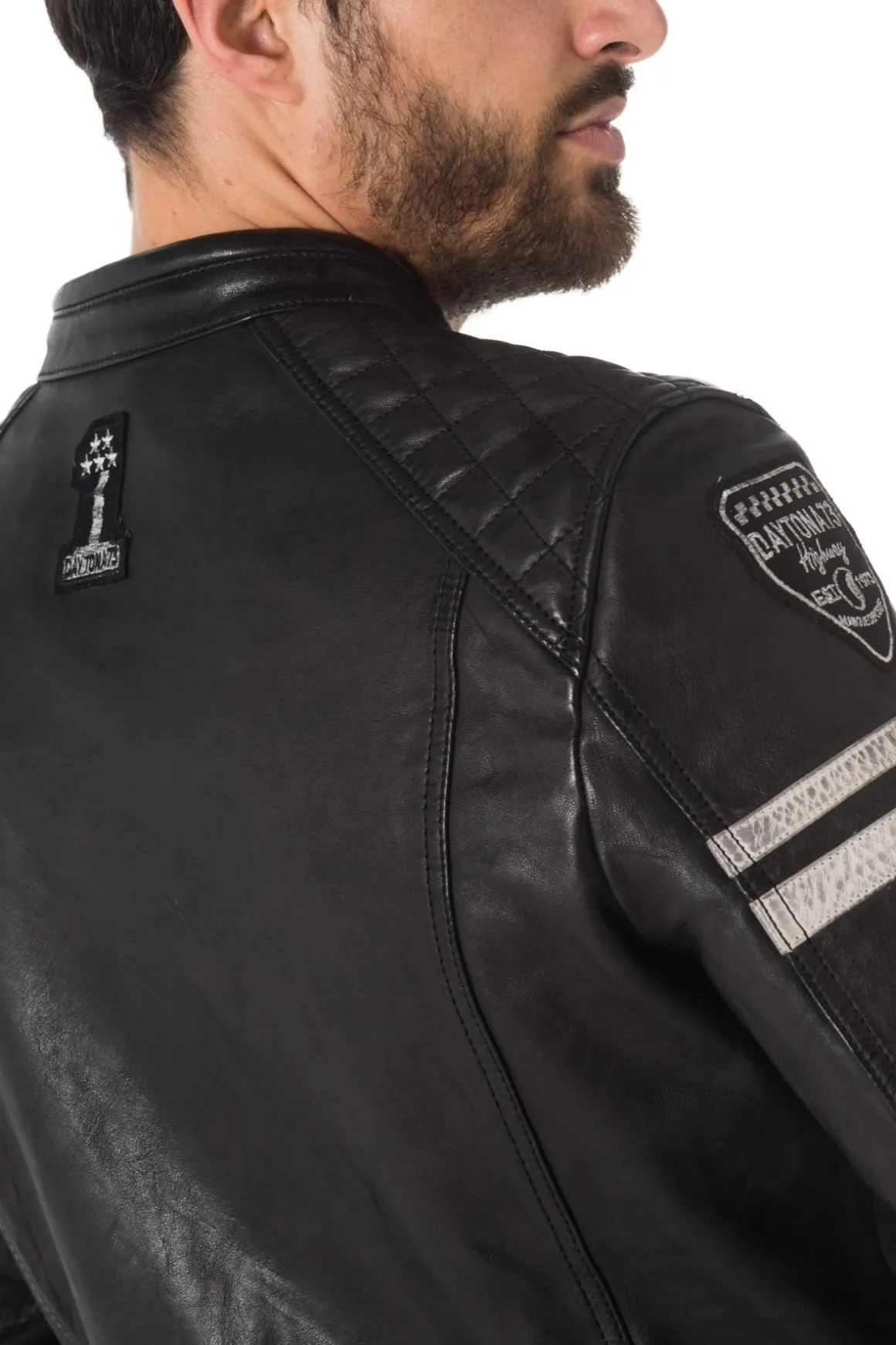 Blouson Homme Daytona Walker Sheep Atlas Black