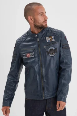 Blouson Homme Daytona Walkor Sheep Atlas Veg Short Blue