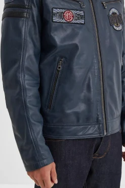 Blouson Homme Daytona Walkor Sheep Atlas Veg Short Blue