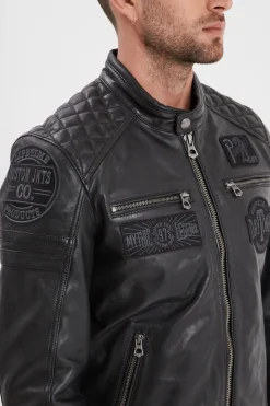 Blouson Homme Daytona Walkor Sheep Atlas Veg Black/Black