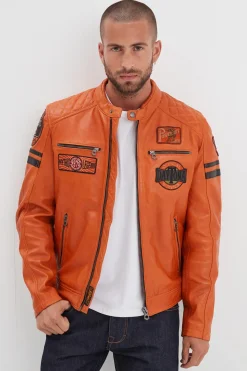 Blouson Homme Daytona Walkor Sheep Atlas Veg Burnt Orange
