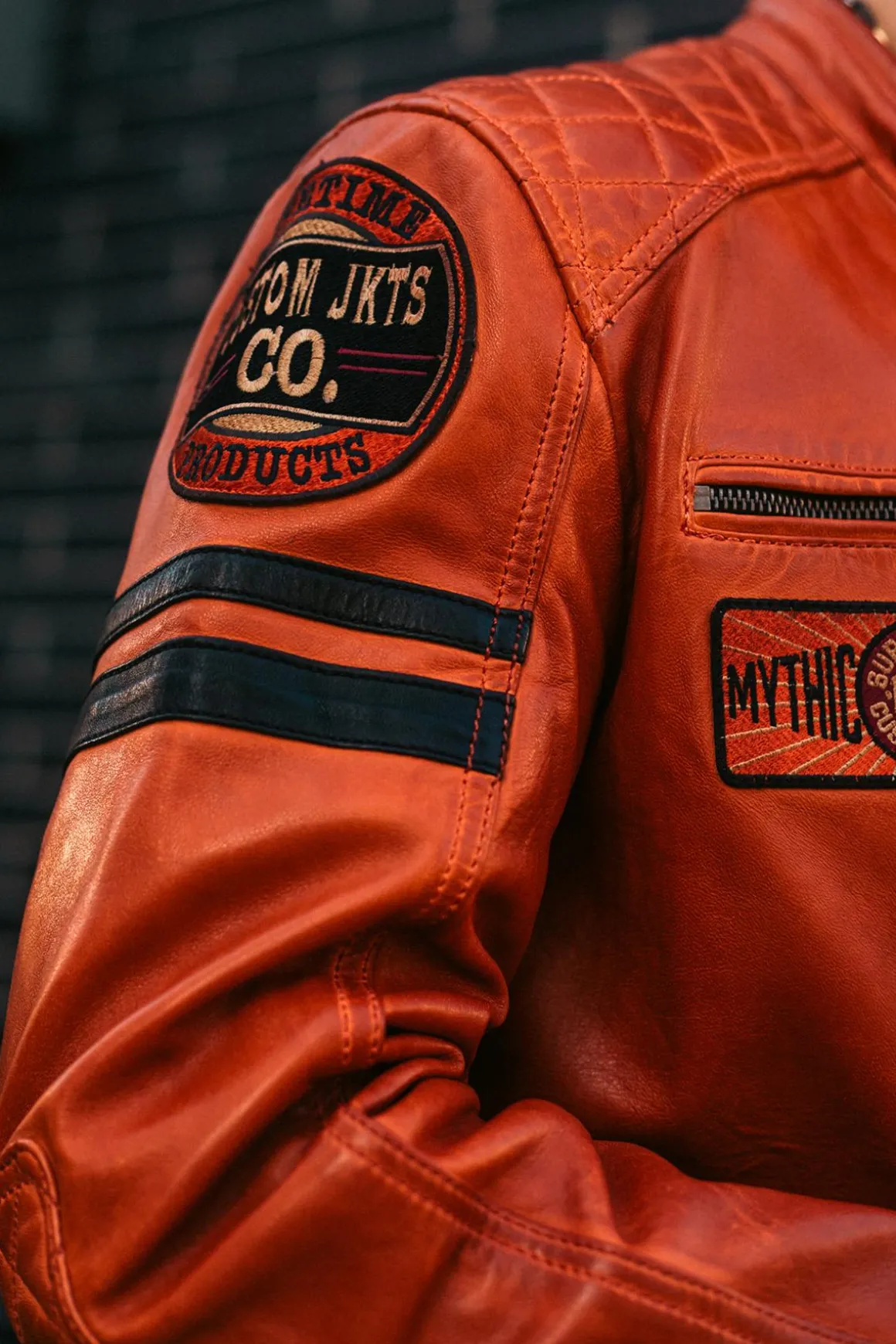 Blouson Homme Daytona Walkor Sheep Atlas Veg Burnt Orange