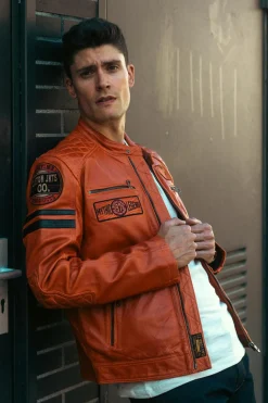 Blouson Homme Daytona Walkor Sheep Atlas Veg Burnt Orange
