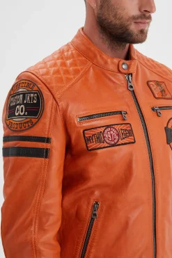 Blouson Homme Daytona Walkor Sheep Atlas Veg Burnt Orange