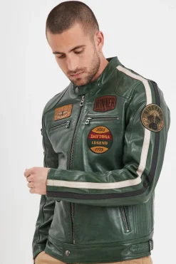 Blouson Homme Daytona Wartburg Sheep Atlas Veg Pastures