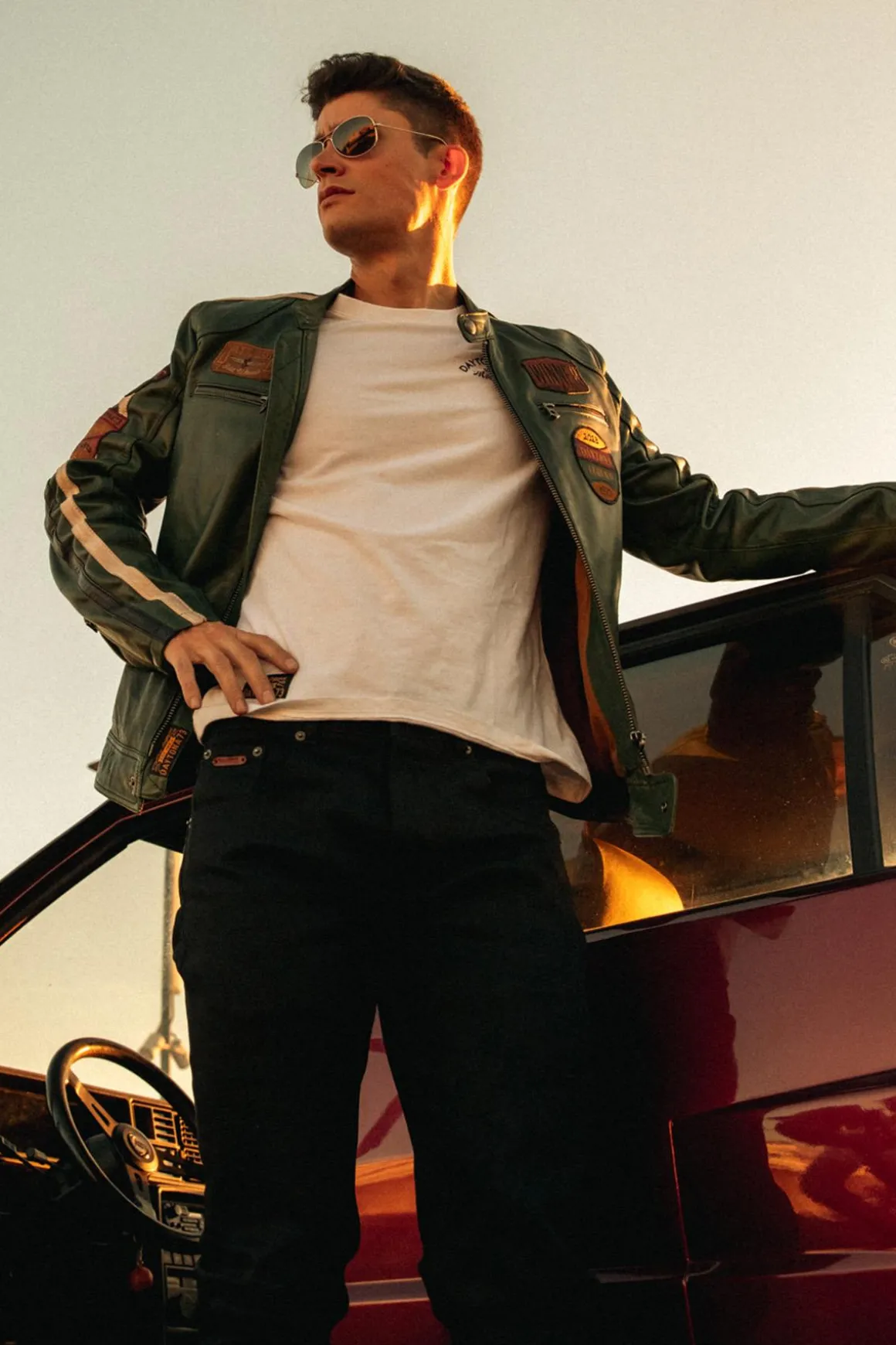 Blouson Homme Daytona Wartburg Sheep Atlas Veg Pastures