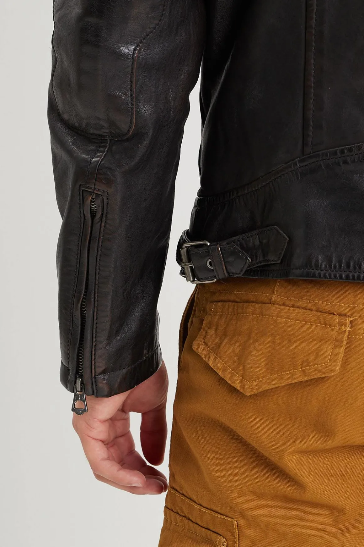 Blouson Homme Daytona Watkins Lamb Ermis Black