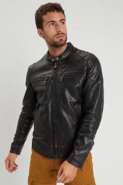 Blouson Homme Daytona Watkins Lamb Ermis Black