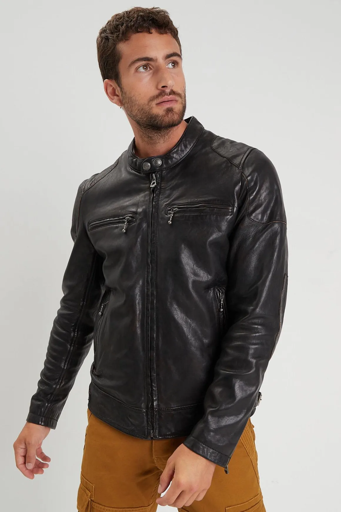 Blouson Homme Daytona Watkins Lamb Ermis Black