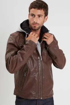 Blouson Homme Daytona Winston Hood Lamb Vita Bison
