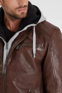 Blouson Homme Daytona Winston Hood Lamb Vita Bison