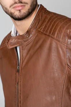 Blouson Homme Deercraft Eagle Nslv Cognac