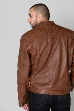 Blouson Homme Deercraft Eagle Nslv Cognac