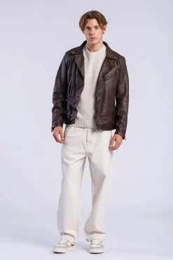 Blouson Homme Freaky Nation Lean Brown Umber