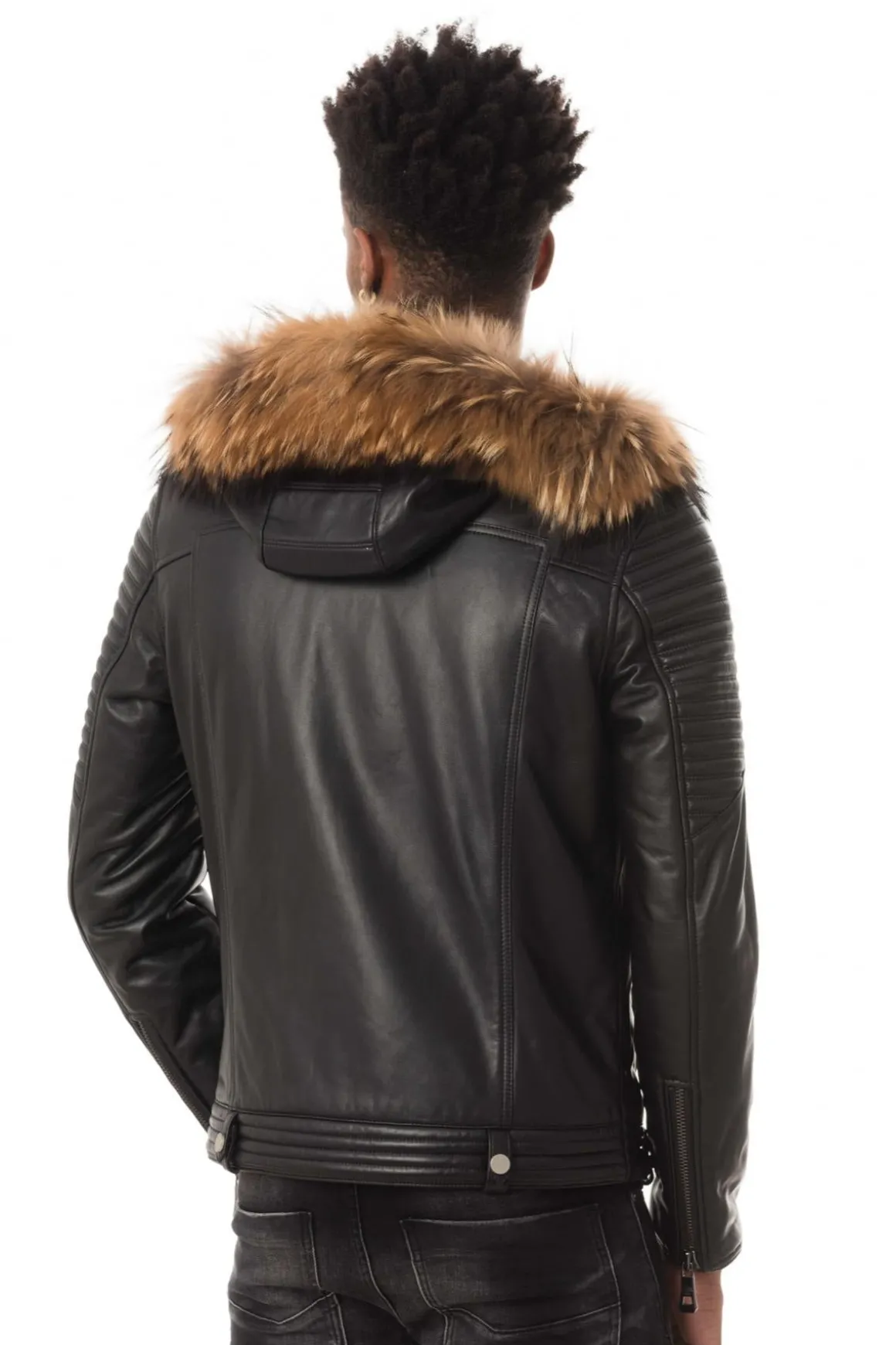 Blouson Homme Giovanni Oscar Ag Noir
