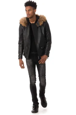 Blouson Homme Giovanni Oscar Ag Noir