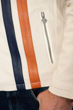 Blouson Homme Gulf Roadmaster Jacket Light Beige