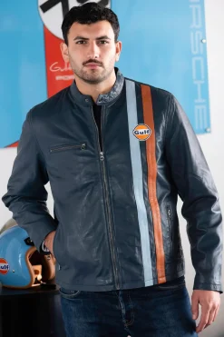 Blouson Homme Gulf Roadmaster Jacket Navy