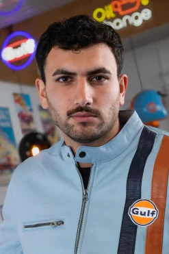 Blouson Homme Gulf Roadmaster Light Blue