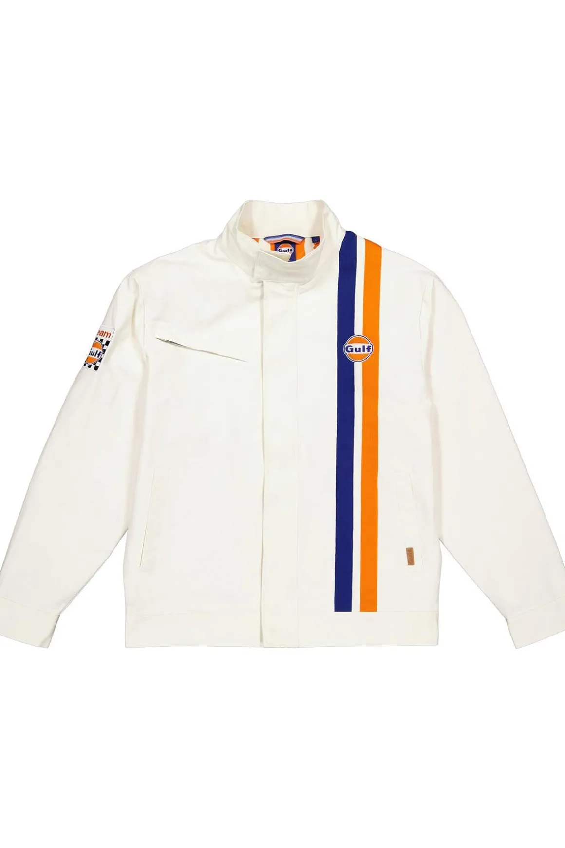 Blouson Homme Gulf Veste Jam03-003 Cream White
