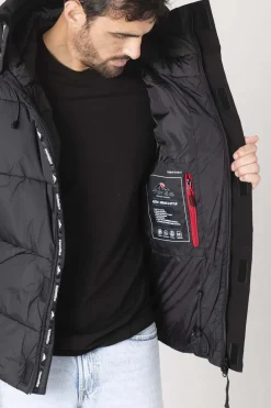 Blouson Homme Helvetica Mountain Pioneers Valberg Black